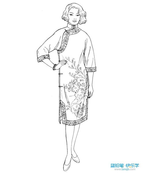 古風(fēng)服飾插畫素材參考 附高清大圖下載